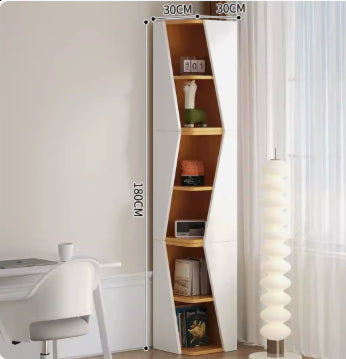 Eckregal für Eingangsbereich oder Bücherregal
