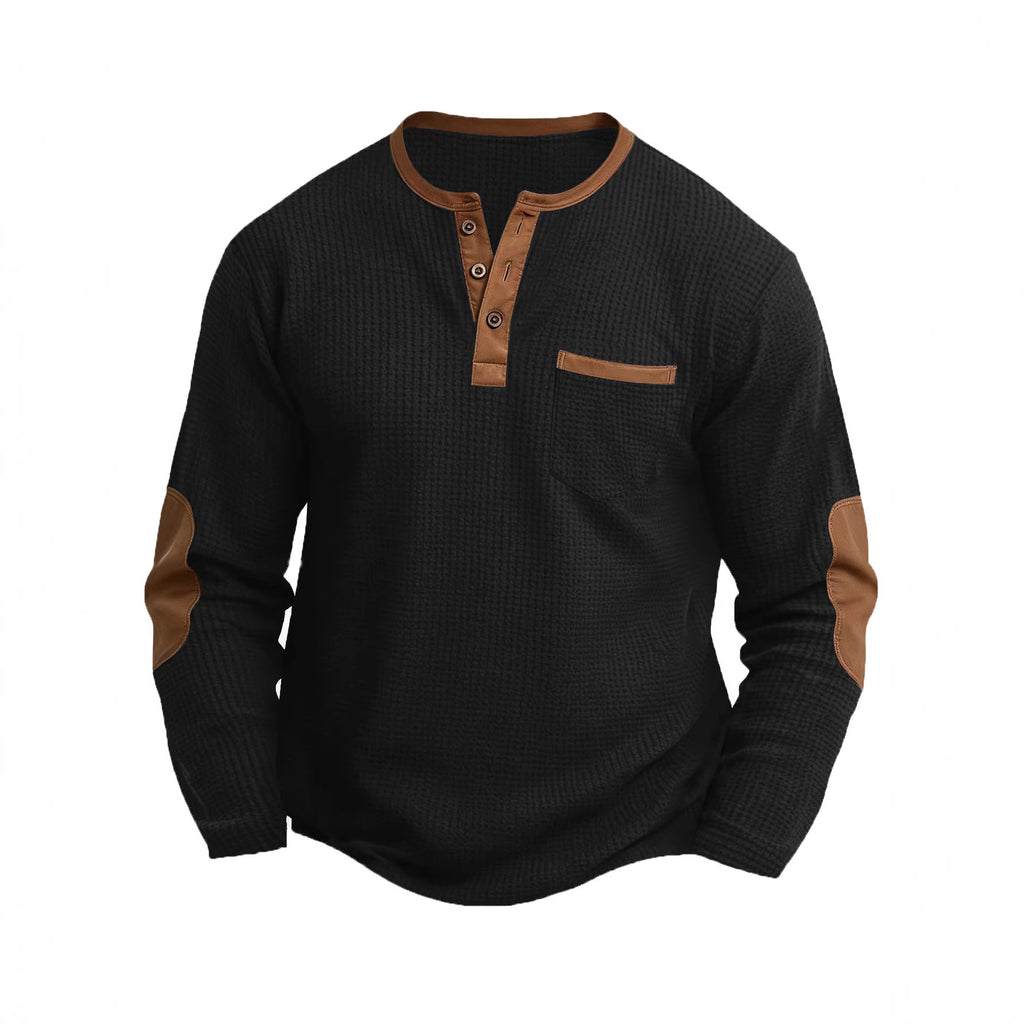 Herren Langarmshirt Casual Outdoor – Bild 1 | LuxeStyle