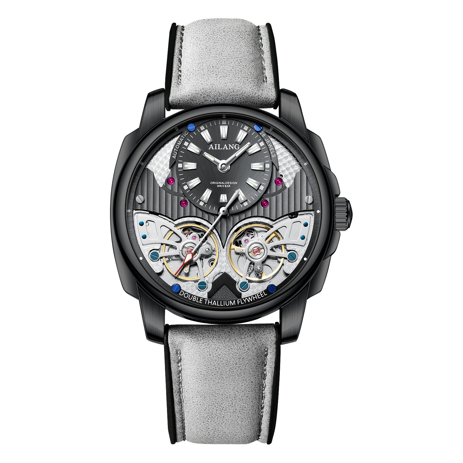 Automatische Herren-Armbanduhr mit Tourbillon