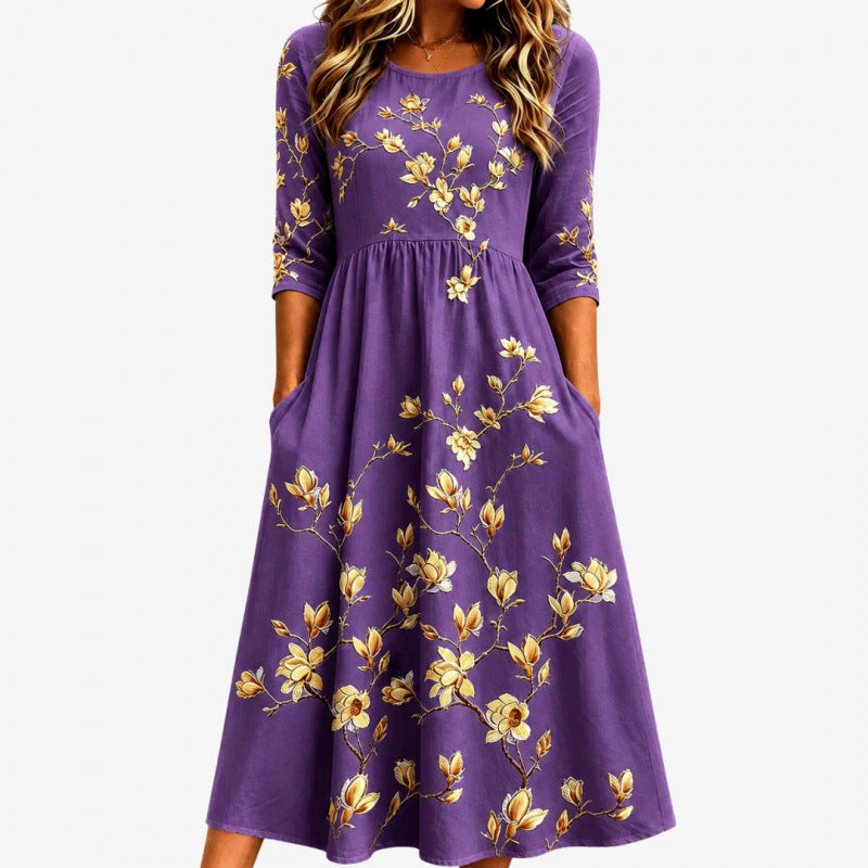 Elegantes Freizeitkleid mit A-Linie