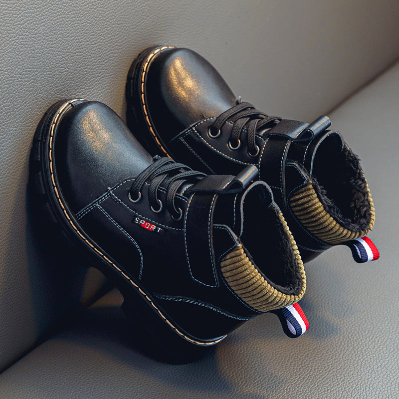 Kinderstiefel im britischen Stil Herbst/Winter