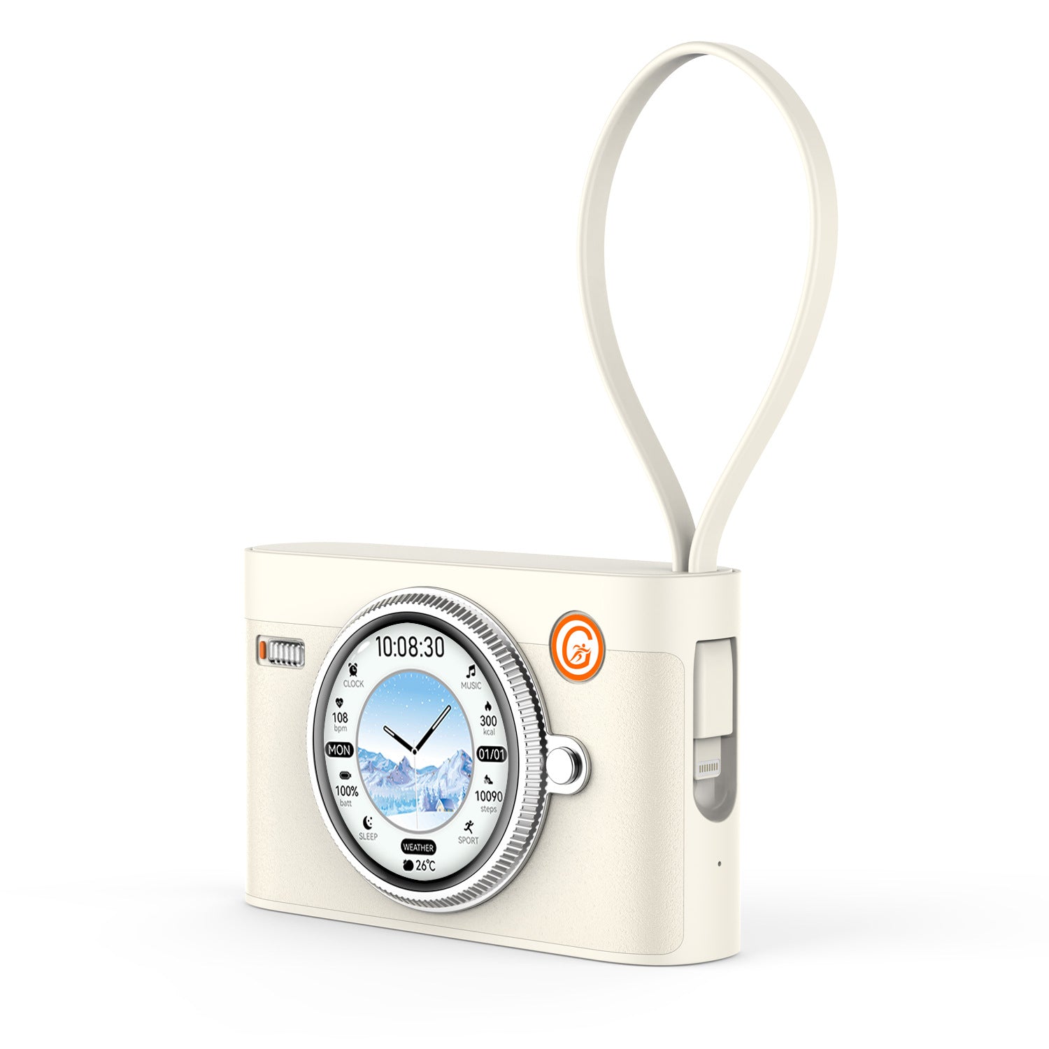 M3 Smart Power Bank mit Bluetooth & Health-Tracking