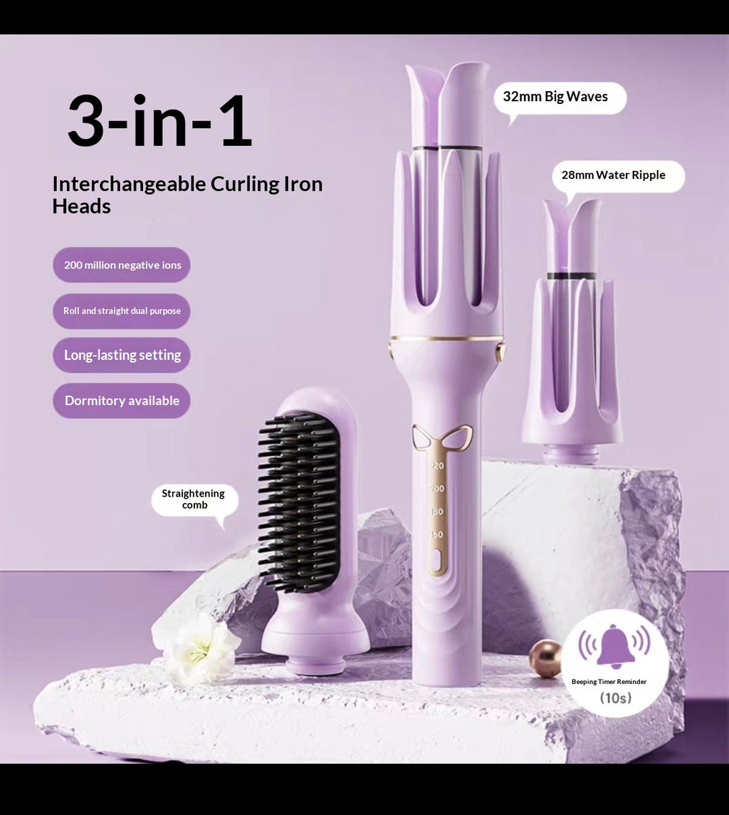 3-in-1 Lockenstab & Glätteisen – Ansicht 7