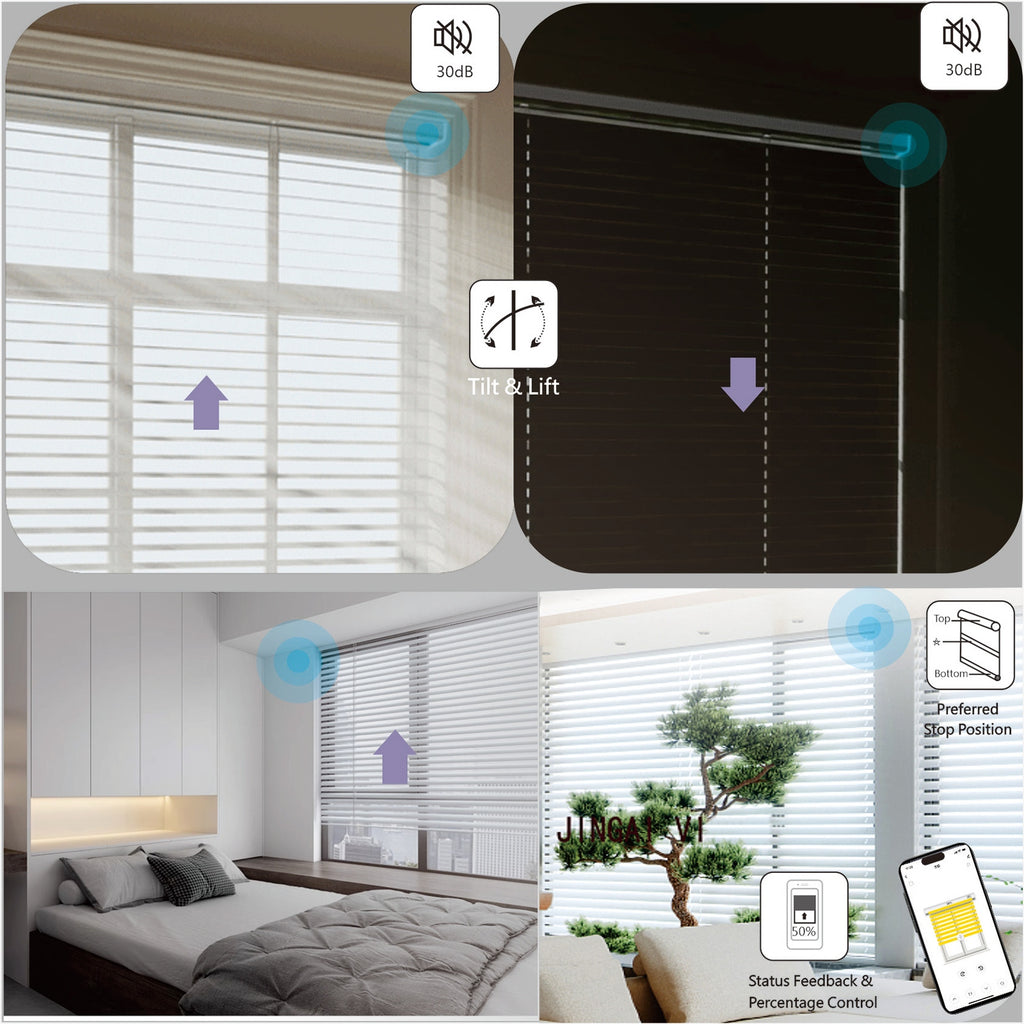 Smarte Solar-Jalousie mit Fernbedienung – Ansicht 8