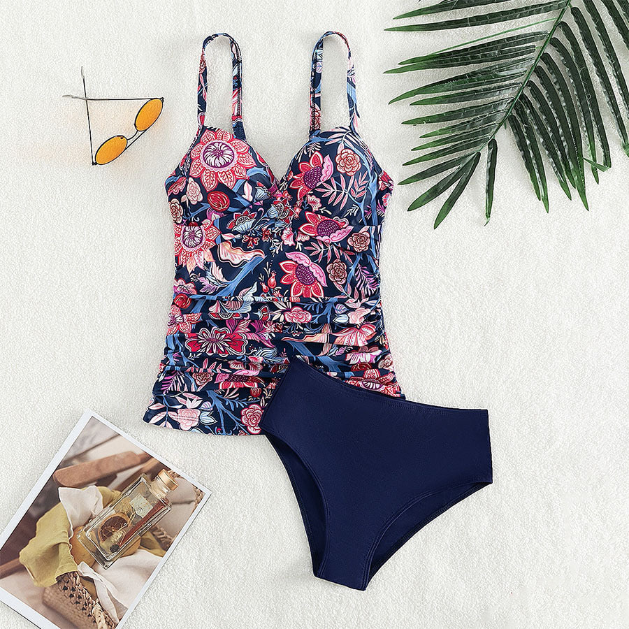 Sexy Bikini-Set mit doppelten Trägern