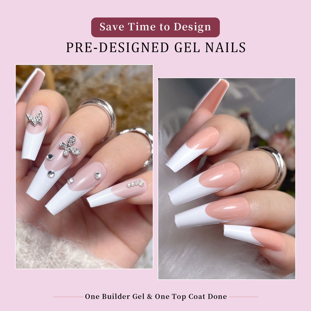 French Wear Nahtlose, ablösbare Nagelsticker – Bild 4 | LuxeStyle
