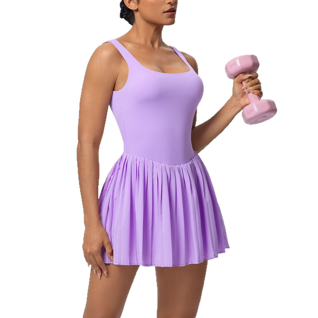 Zweiteiliges Tennis-Fitnesskleid für Damen – Bild 3 | LuxeStyle