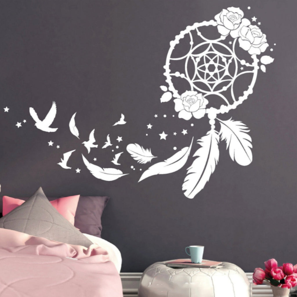 Wandsticker Traumfänger Feder Muster – Bild 2 | LuxeStyle