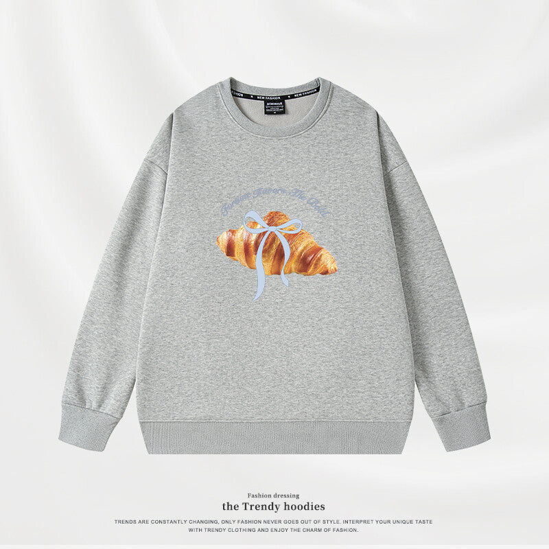 Croissant-Horn Hoodie für Damen