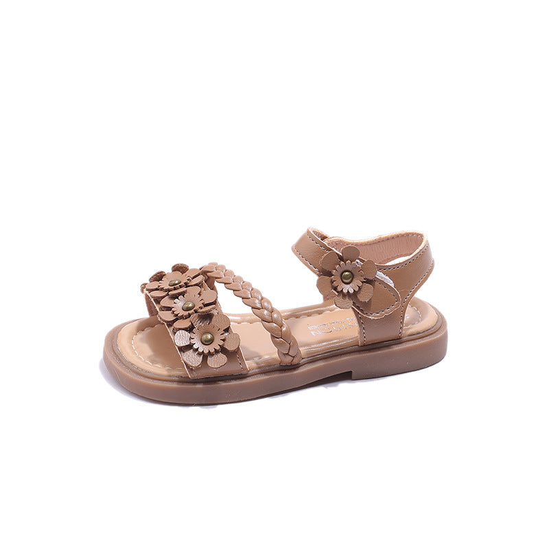 Kinder Strandsschuhe mit Blumenmotiv