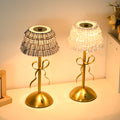 Nordische Tischlampe mit USB‑Ladefunktion – Bild 3 | LuxeStyle