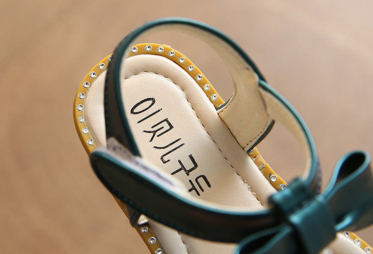 Mädchen Prinzessin Sandalen mit Perlen – Bild 6 | LuxeStyle