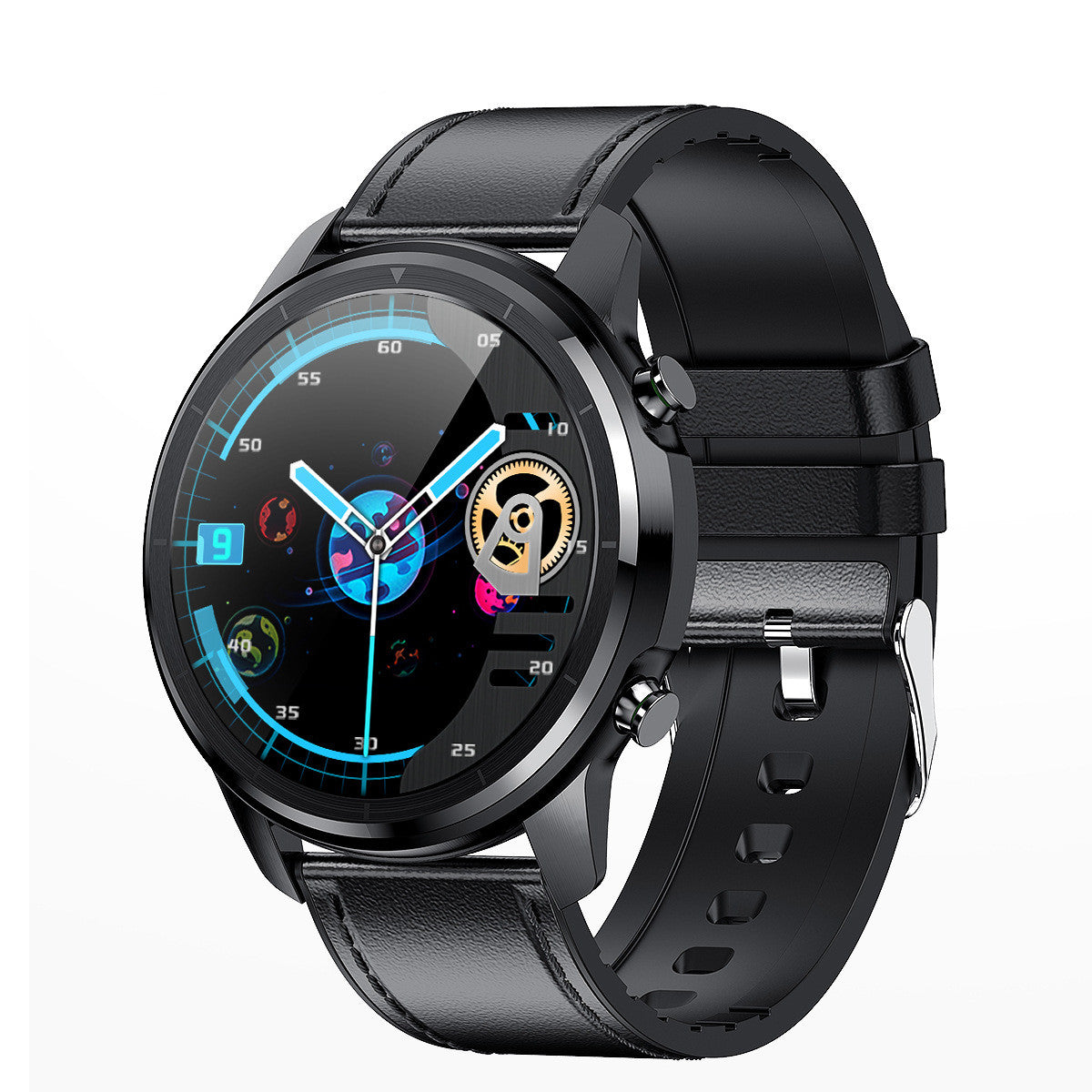 Smartwatch mit HD IPS Farbdisplay und Herzfrequenz