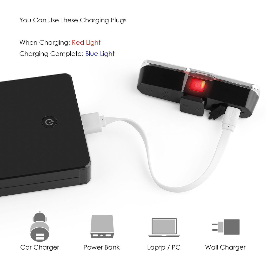 USB Rücklicht Rot-Blau für Mountainbikes – Bild 2 | LuxeStyle