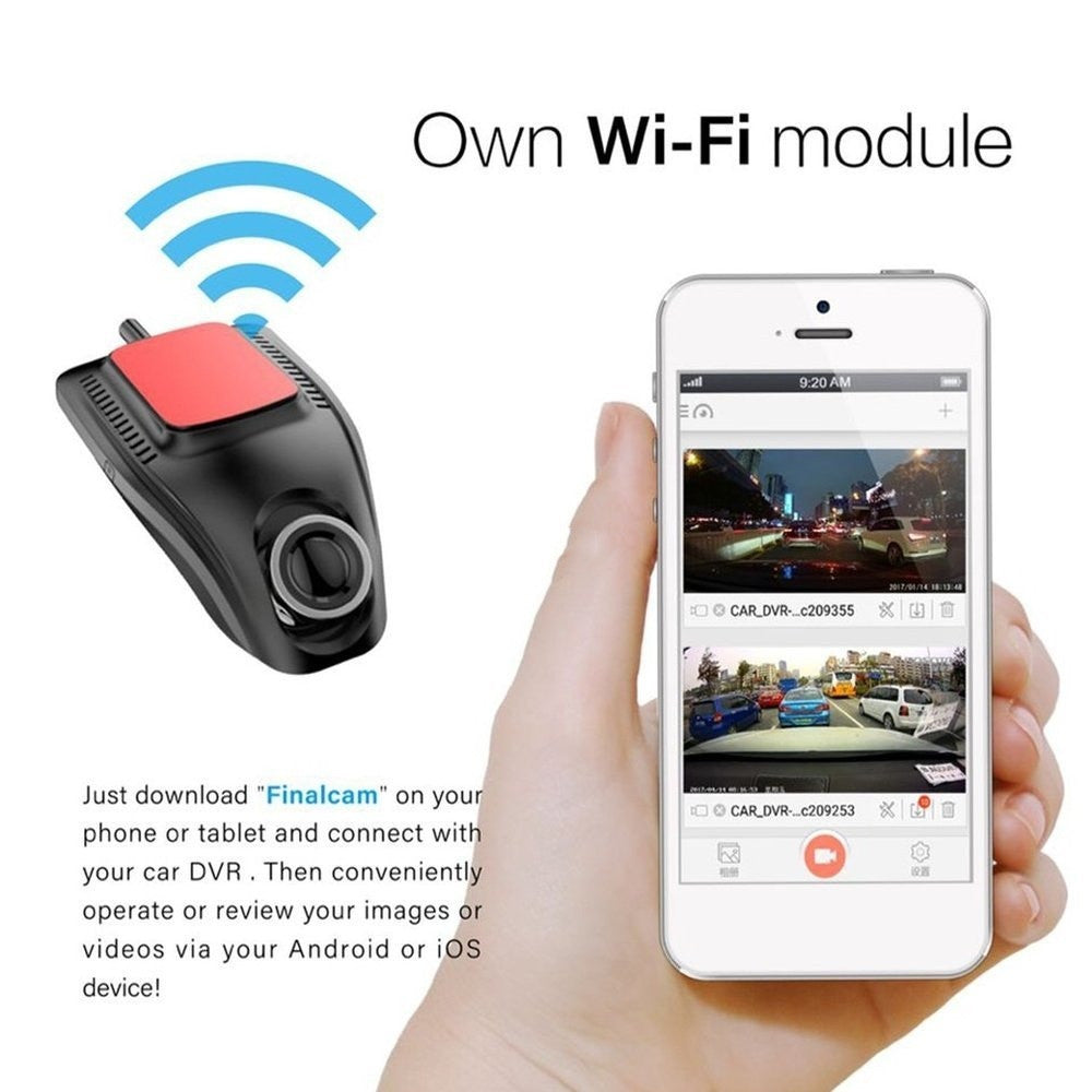 Kleine Dashcam mit Full HD