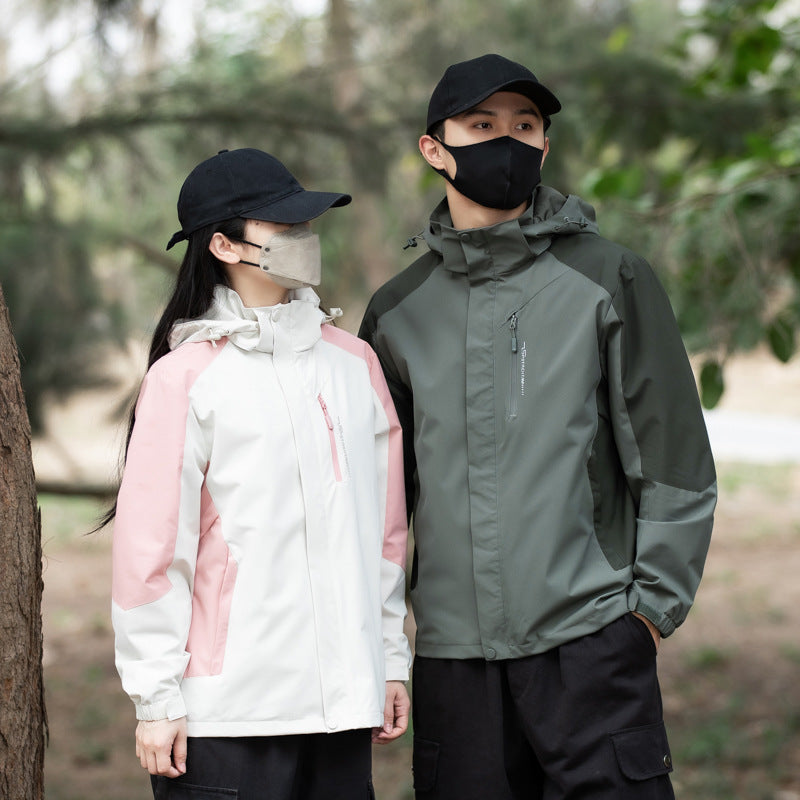 Wind- und wasserdichte Outdoor-Jacke für Herren