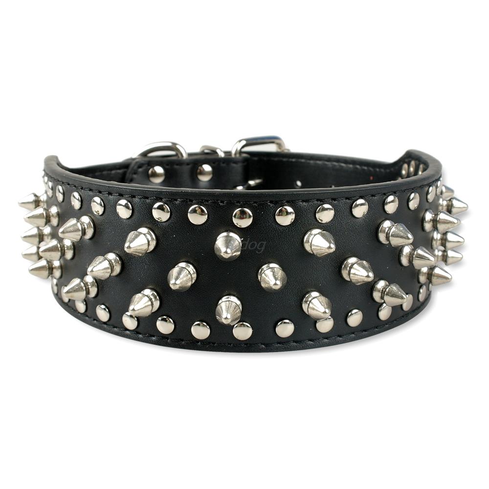 Halsband mit Nieten für grosse Hunde – Bild 6 | LuxeStyle