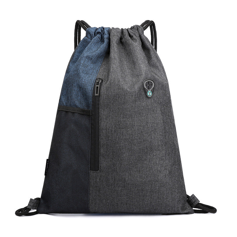 Wasserdichter Oxford Rucksack mit Kopfhöreranschluss – Bild 3 | LuxeStyle
