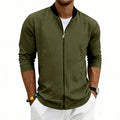 Vintage Baseball-Jacke mit Stehkragen