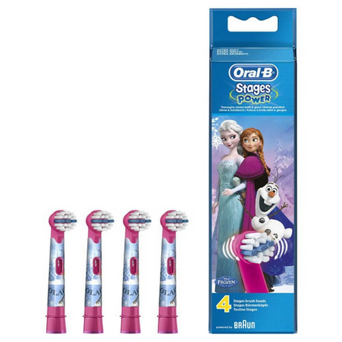 Ersatzkopf Oral-B EB 10-4FFS  4UD Lila 4 Stück