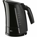 Elektrischer Wasserkocher mit LED-Licht Braun WK300 Schwarz Kunststoff