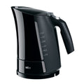 Elektrischer Wasserkocher mit LED-Licht Braun 1,7 L Schwarz Kunststoff