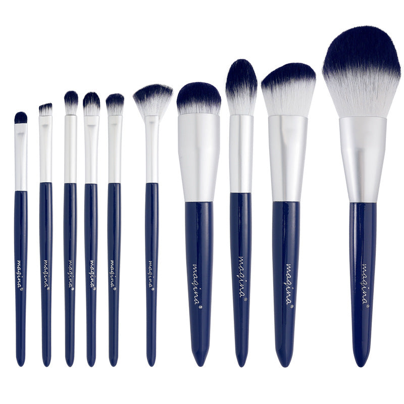 Makeup-Bürsten-Set mit 10 Bürsten