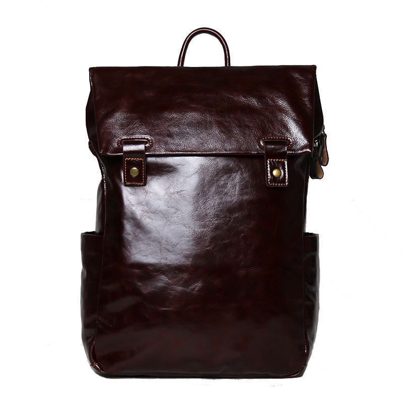 Echtes Leder Rucksack – 20 L, Anti-Diebstahl – Bild 4 | LuxeStyle