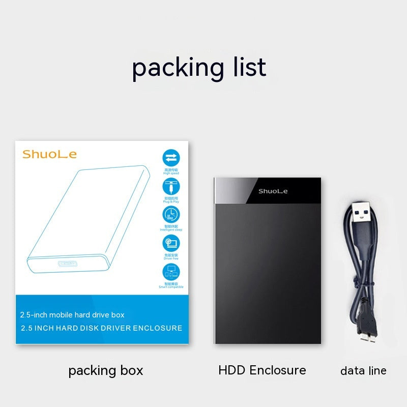 USB 3.0 externes 2.5 Zoll Festplattengehäuse