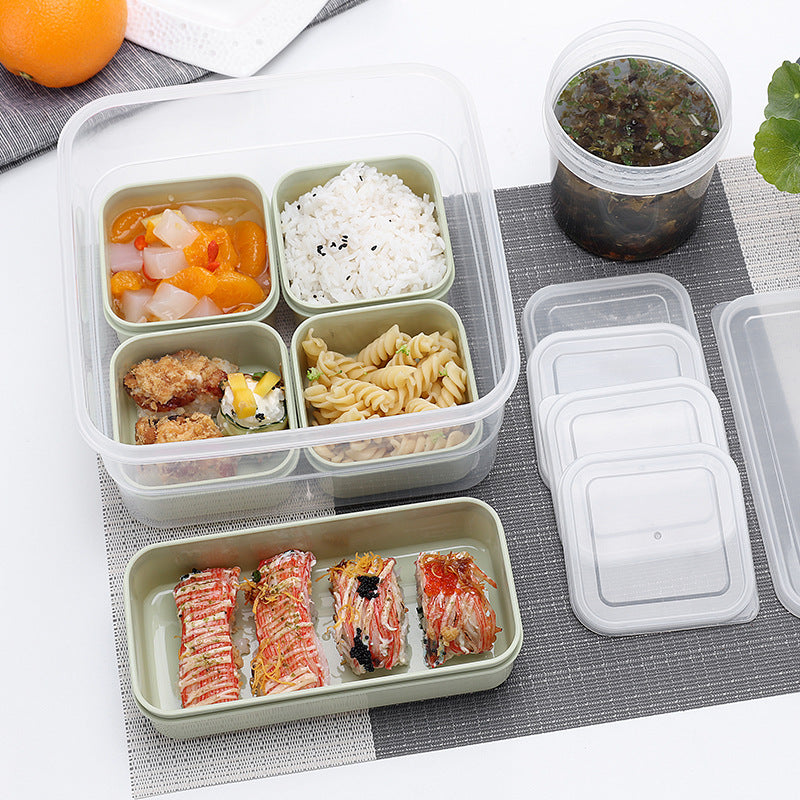 Quadratische Lunchbox mit 6 Fächern – Bild 3 | LuxeStyle