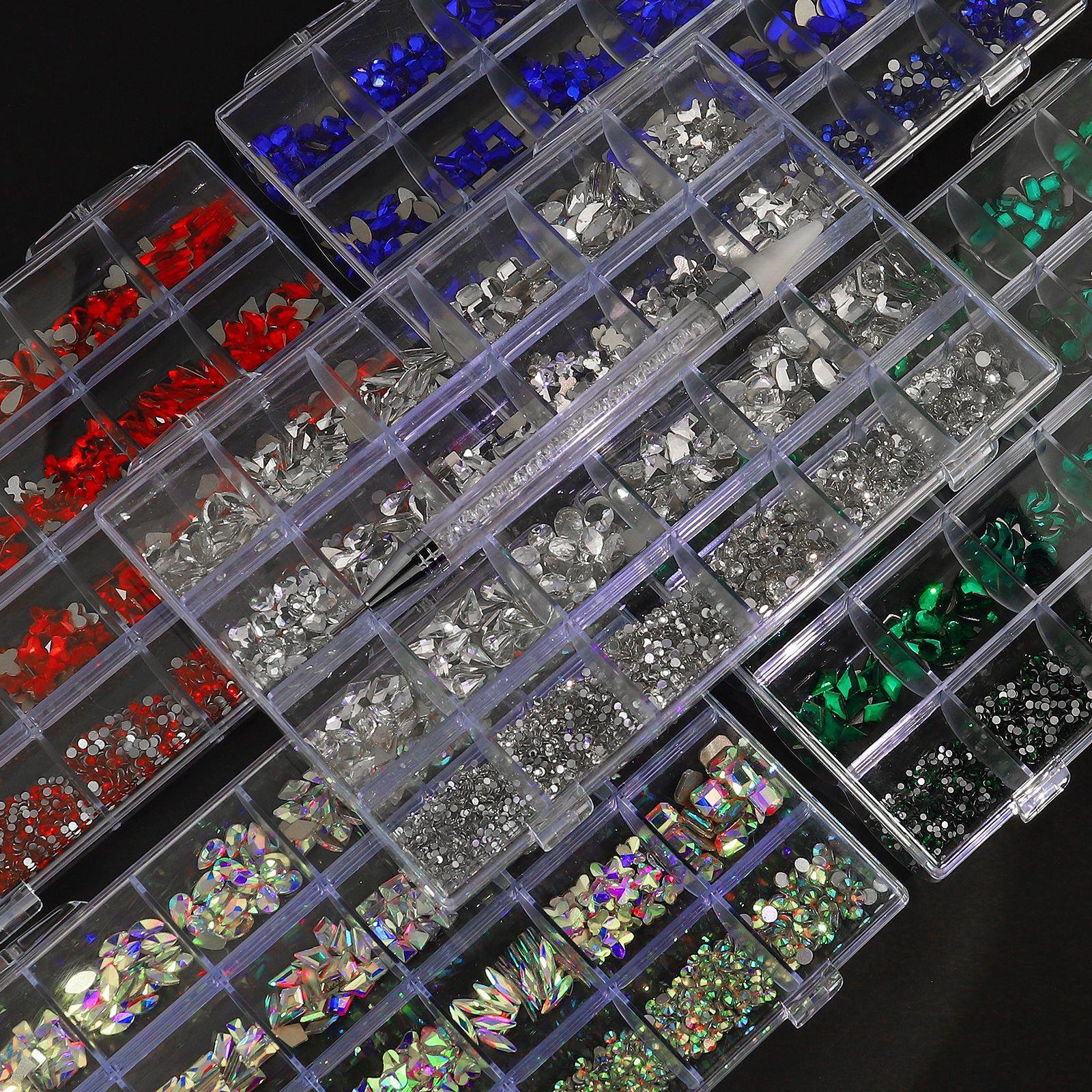 Maniküre Diamant-Schmuckset, 24 Fächer