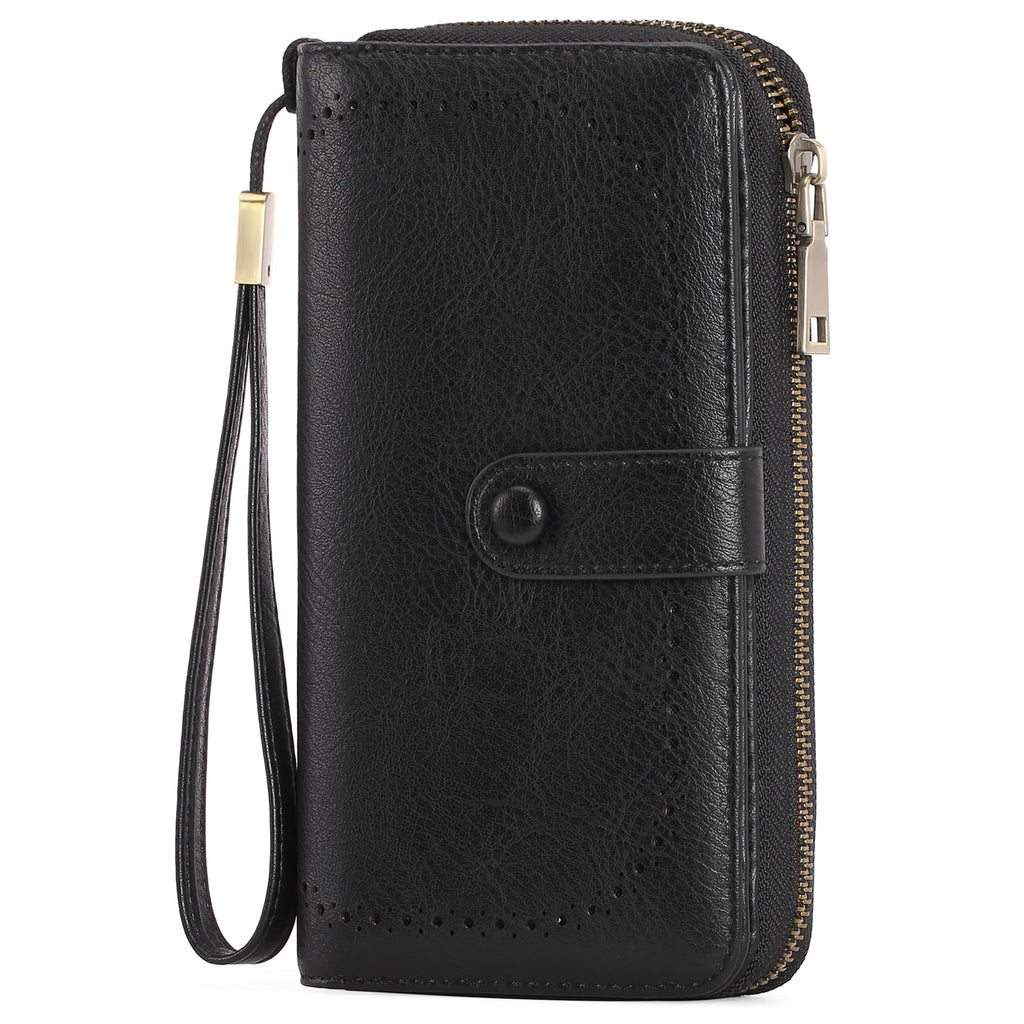 Erweiterbarer Kartenhalter Damen Langwallet – Bild 9 | LuxeStyle