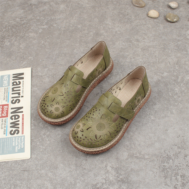 Bequeme Pumps mit Blüten-Design und Rundspitze – Bild 3 | LuxeStyle