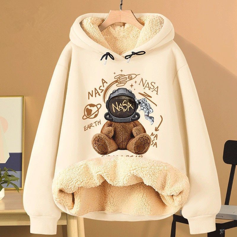Dicke Lammwoll-Sweatshirt