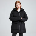 Daunen- und Baumwolljacke mit Kapuze – Bild 8 | LuxeStyle