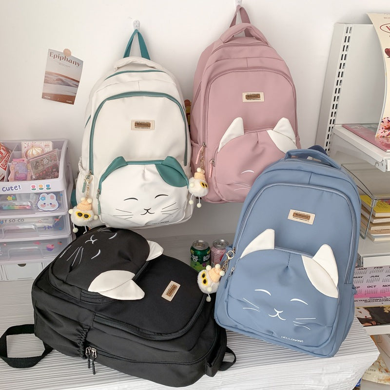 Kawaii Katzen Rucksack für Schule & Freizeit – Bild 17 | LuxeStyle
