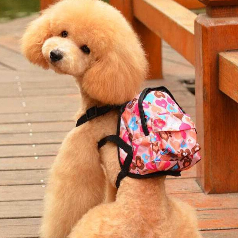 Hunde-Rucksacktasche mit Leine – Bild 4 | LuxeStyle