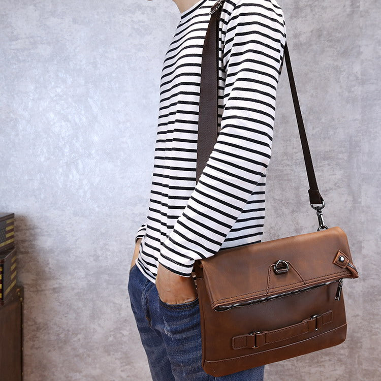 Herren-Clutch aus PU-Leder – Bild 2 | LuxeStyle