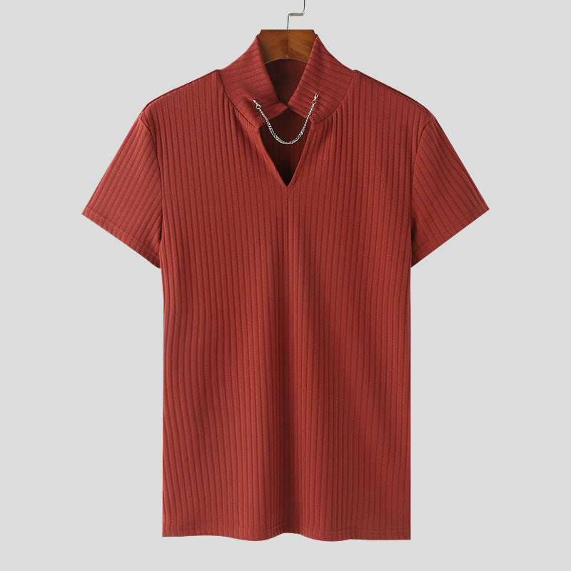 V-Ausschnitt T-Shirt