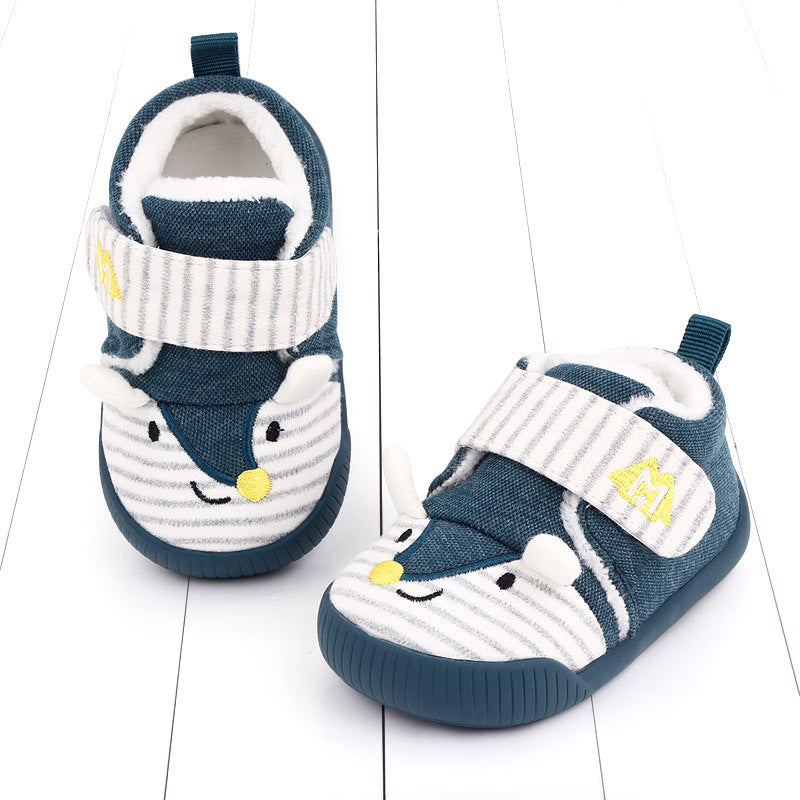Warme Kleinkinderschuhe mit Tiermuster – Bild 3 | LuxeStyle