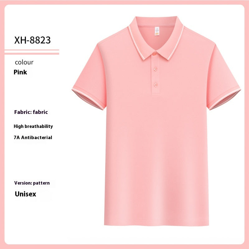 Antibakterielles Polo-Shirt mit Revers – Bild 4 | LuxeStyle