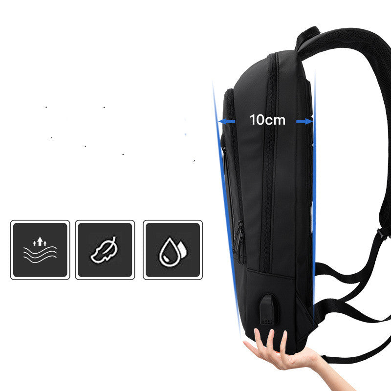 Oxford Stoff Rucksack für 15.6-Zoll Notebooks