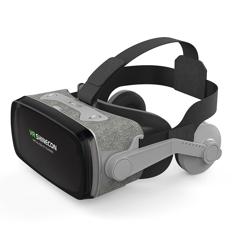 VR-Brille mit 3D-Helm