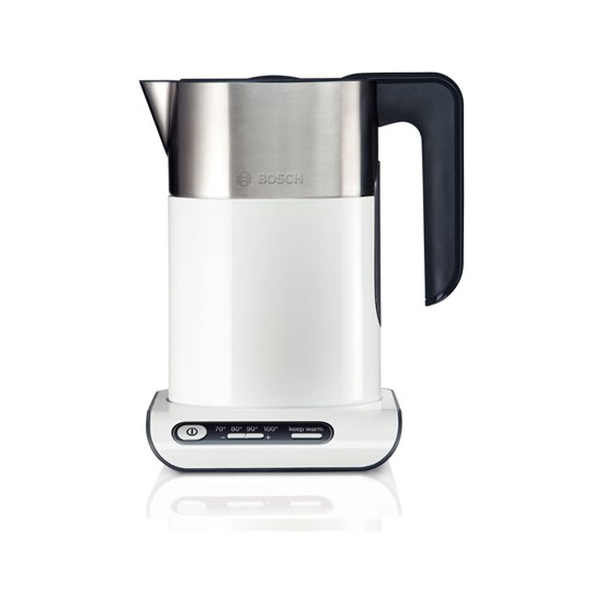 Wasserkocher BOSCH TWK8611P 2400 W Weiß Grau Anthrazit plástico,acero