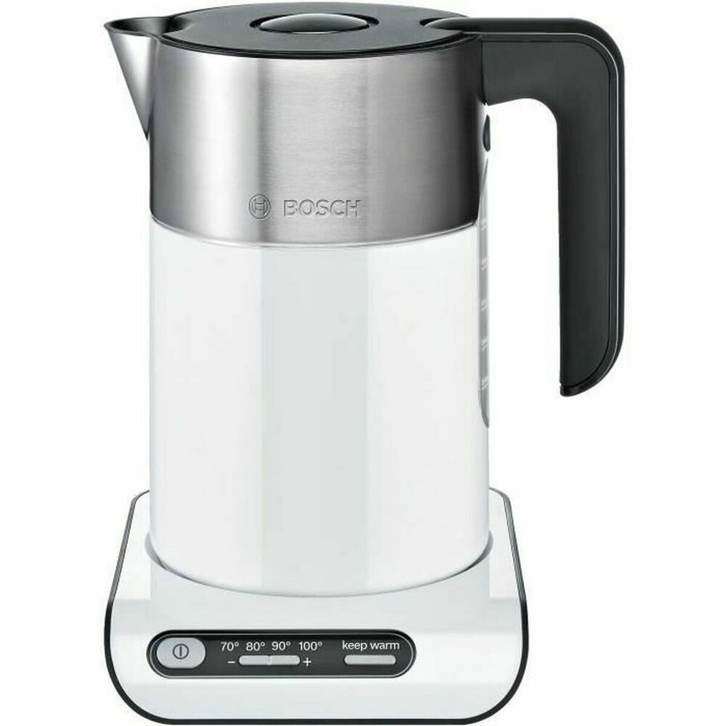 Wasserkocher BOSCH TWK8611P 2400 W Weiß Grau Anthrazit plástico,acero