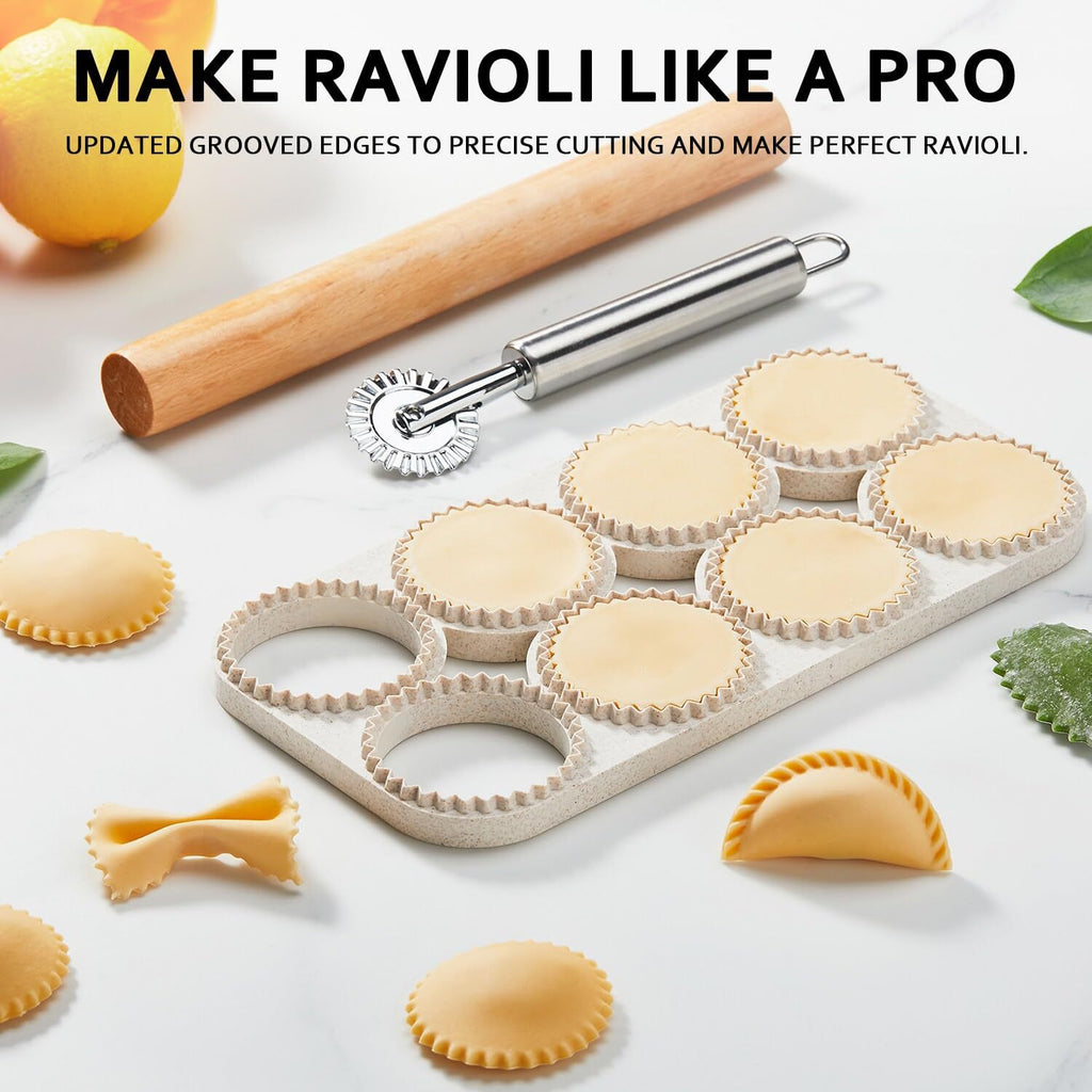 Dumpling-Mold-Set 3D-gedruckt – Quadrat, Kreis, Herz – Bild 7 | LuxeStyle