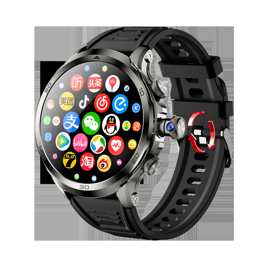Smartwatch 4 mit drehbarer Kamera
