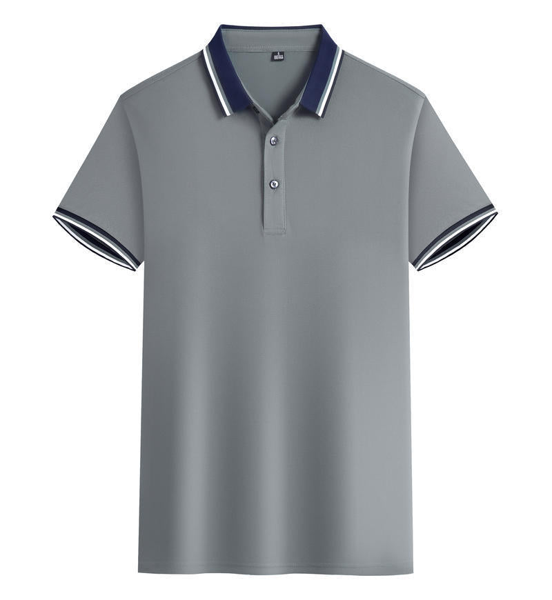 Kurzes Poloshirt für Herren – Bild 6 | LuxeStyle