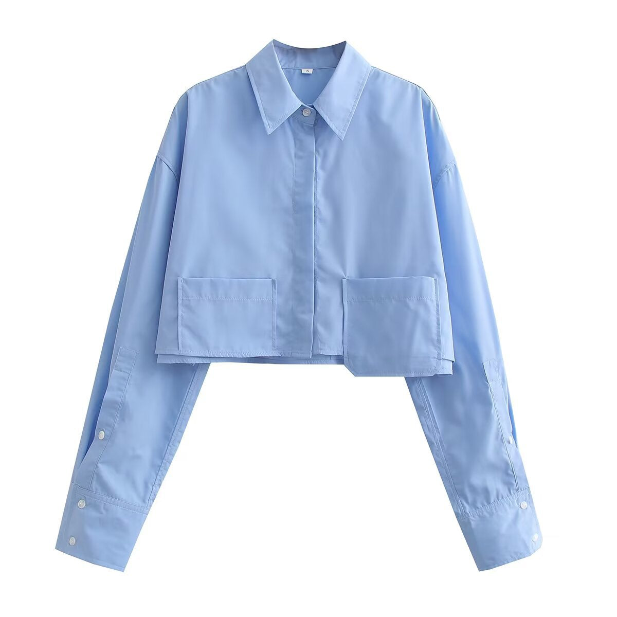 Kurzarmige Bluse