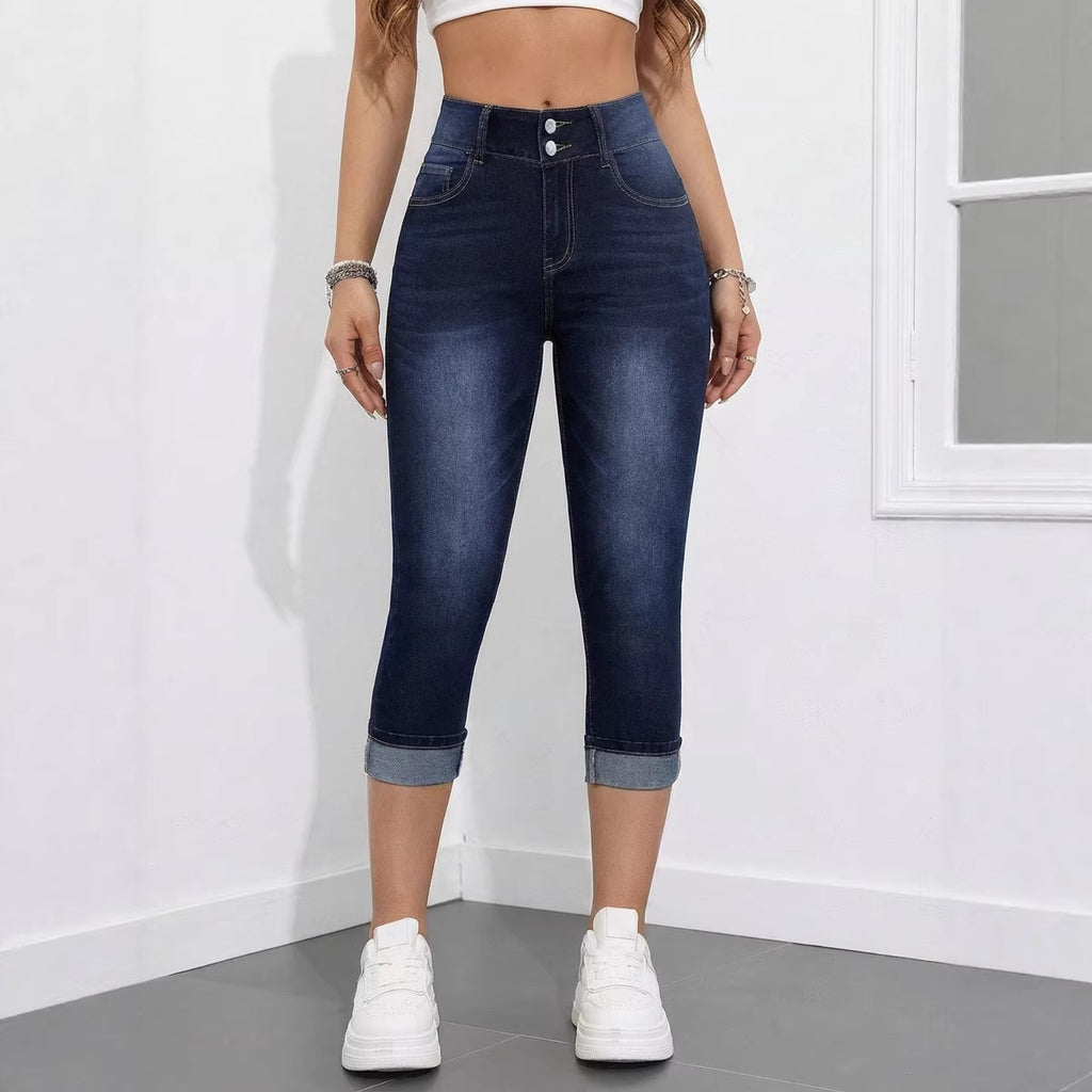 Hochaussteifende Jeans